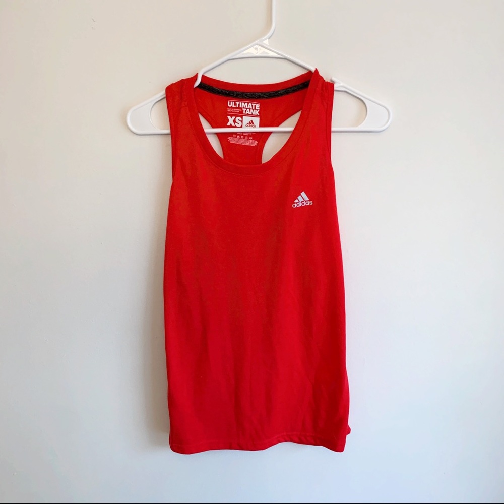 Adidas Ultimate Tank in Red